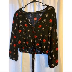 Women’s long bell sleeve